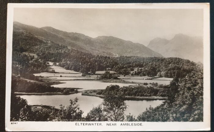 Great Britain POST CARD "ELTERWATER NEAR AMBLESIDE" Unused