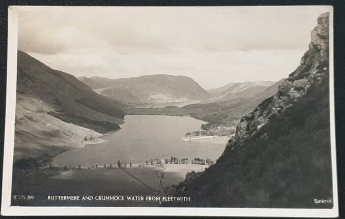 Great Britain POST CARD "BUTTERMERE AND CRUMMOCK WATER FROM FLEETWITH" Unused