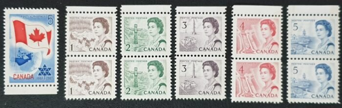 Canada 1967 SG578-583 MNH Stamps