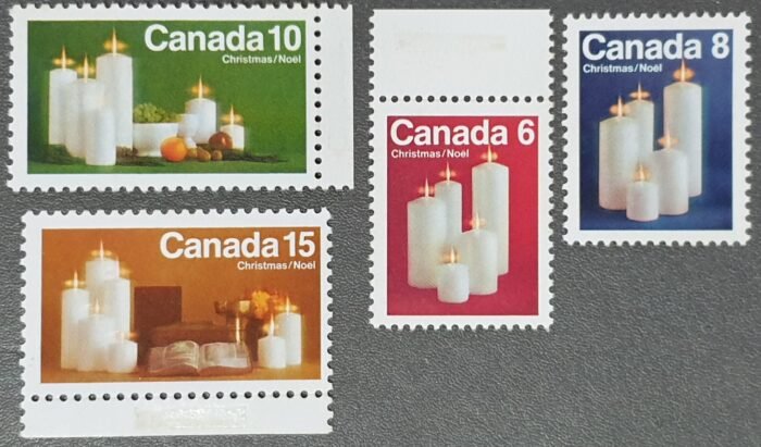 Canada 1972 "Christmas" SG745/8 Set of 4 LMM