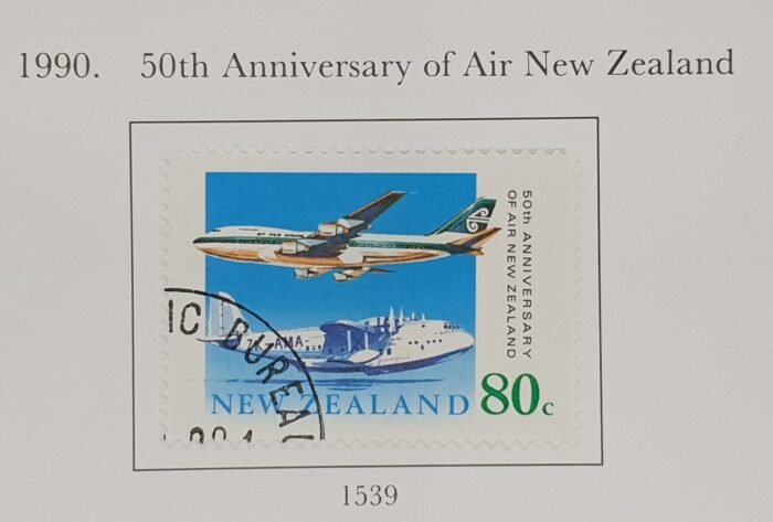 New Zealand 1990 SG1359 '50th Anniversary of Air New Zealand' Used Single Stamp