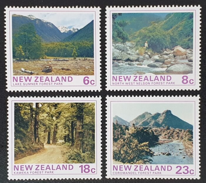 New Zealand 1975 'Forest Park Scenes' SG1075/8 Set of 4 LMM