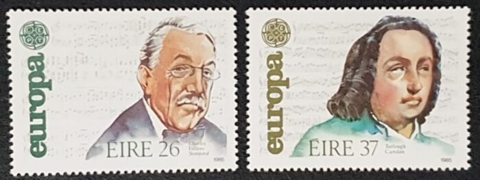 Ireland Eire 1985 'Europa. Irish Composers' SG613/4 MNH