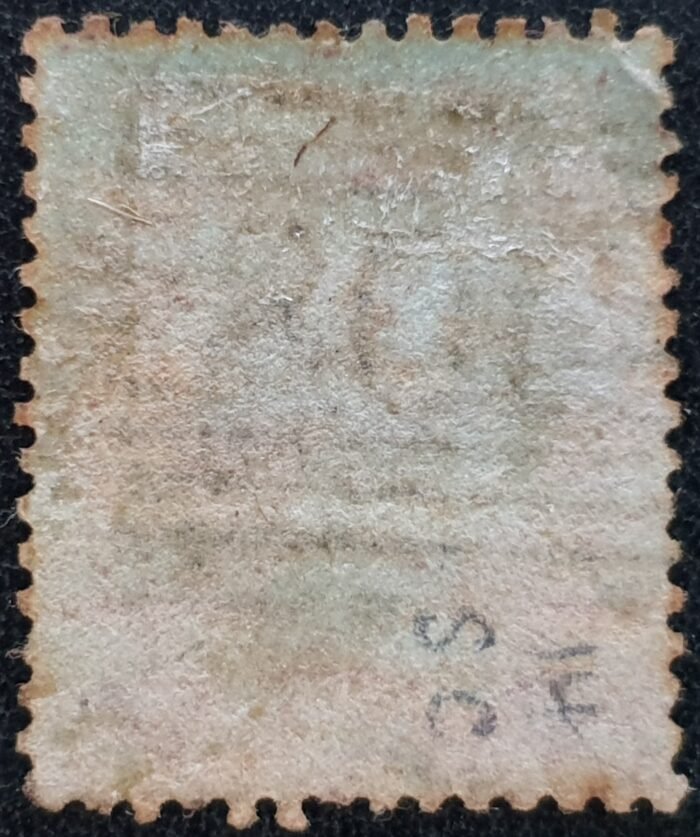 Great Britain Queen Victoria 1855 1d RED-BROWN SG22-C2(1) Letters TF used - Image 2