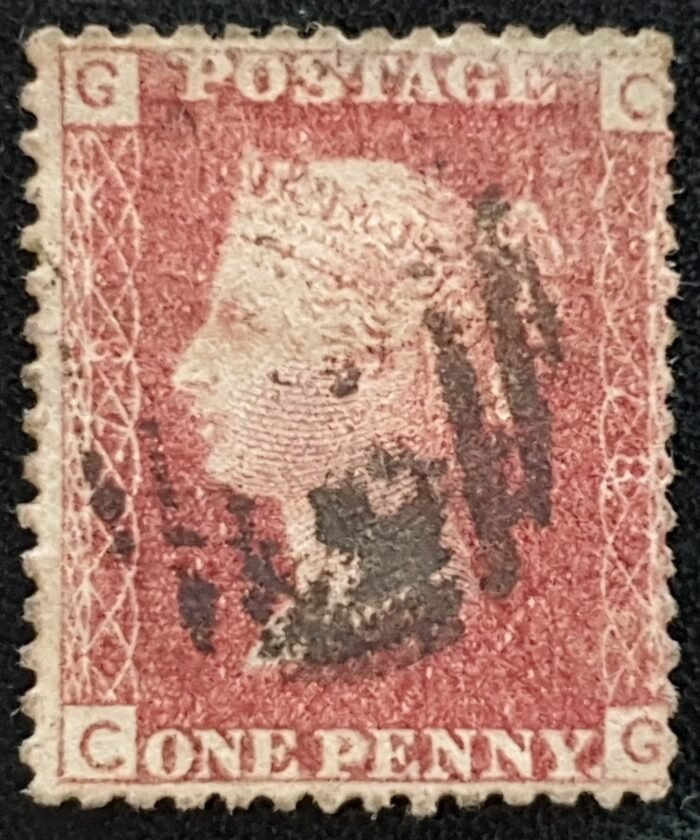 Great Britain Queen Victoria 1864 SG43 1d red Plate 78 CG used