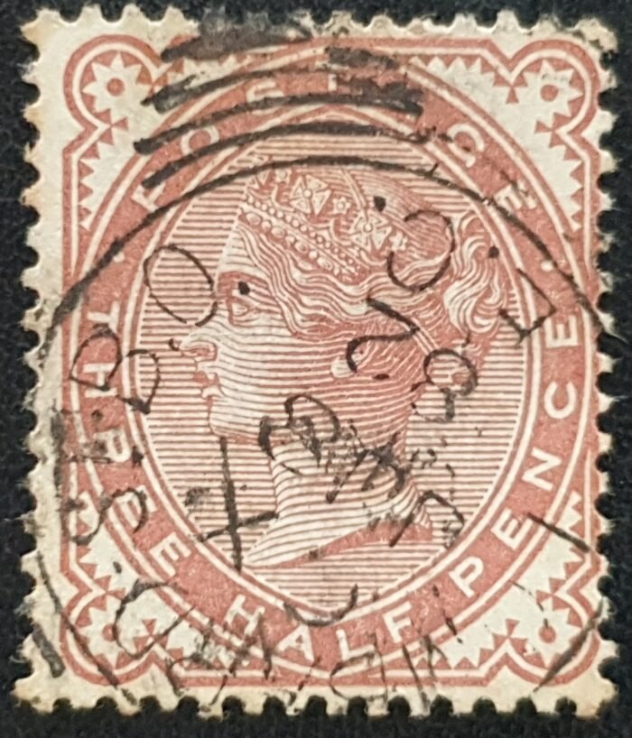 Great Britain Queen Victoria SG167 1880 1½d. Venetian red , used stamp